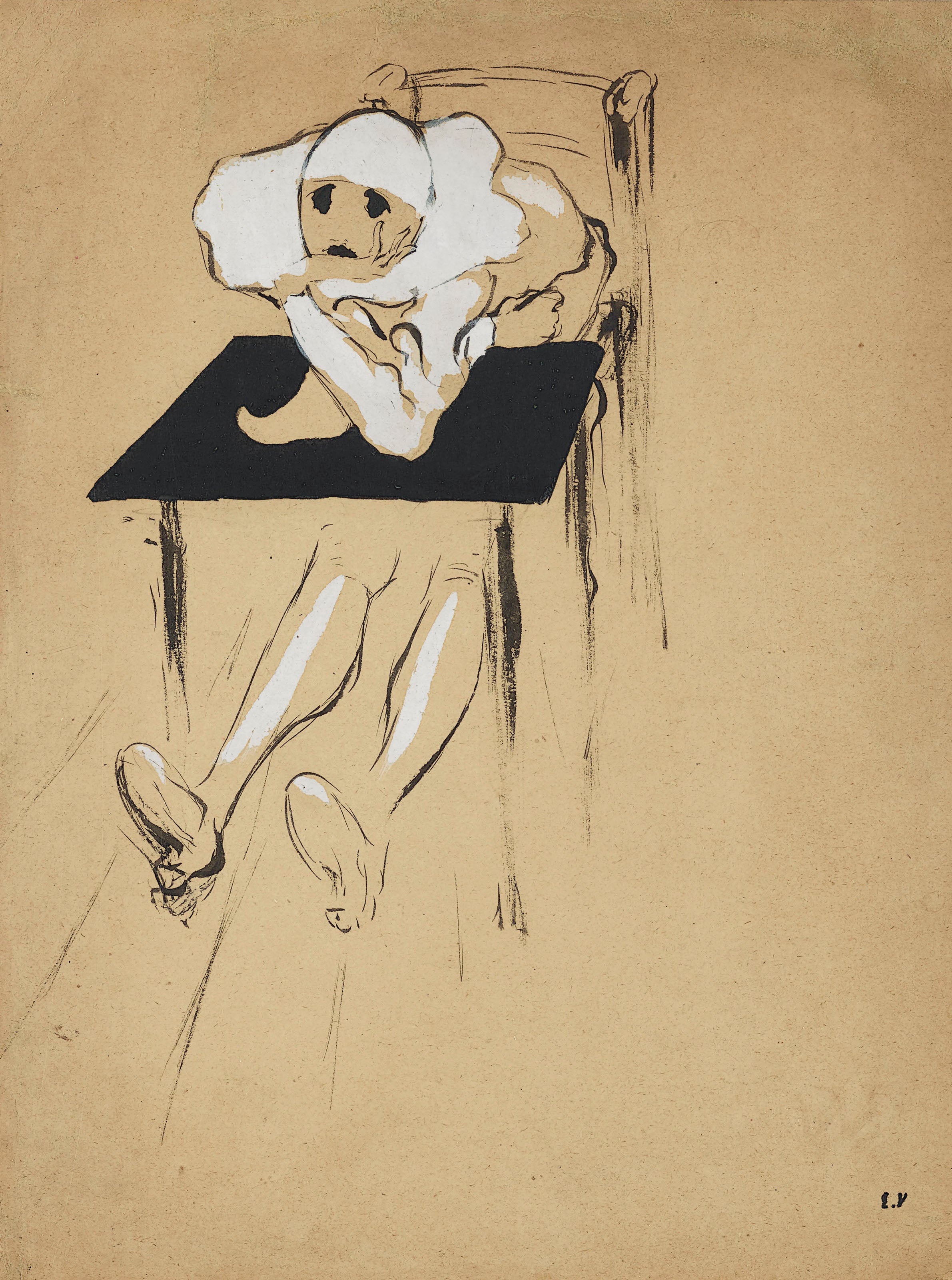 Pierrot - Édouard Vuillard