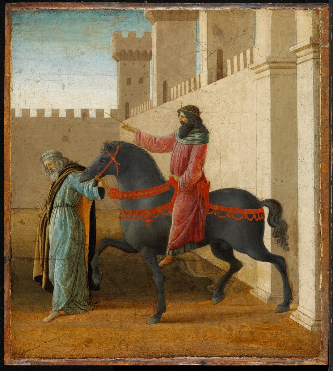 Il Trionfo di Mardocheo - Sandro Botticelli