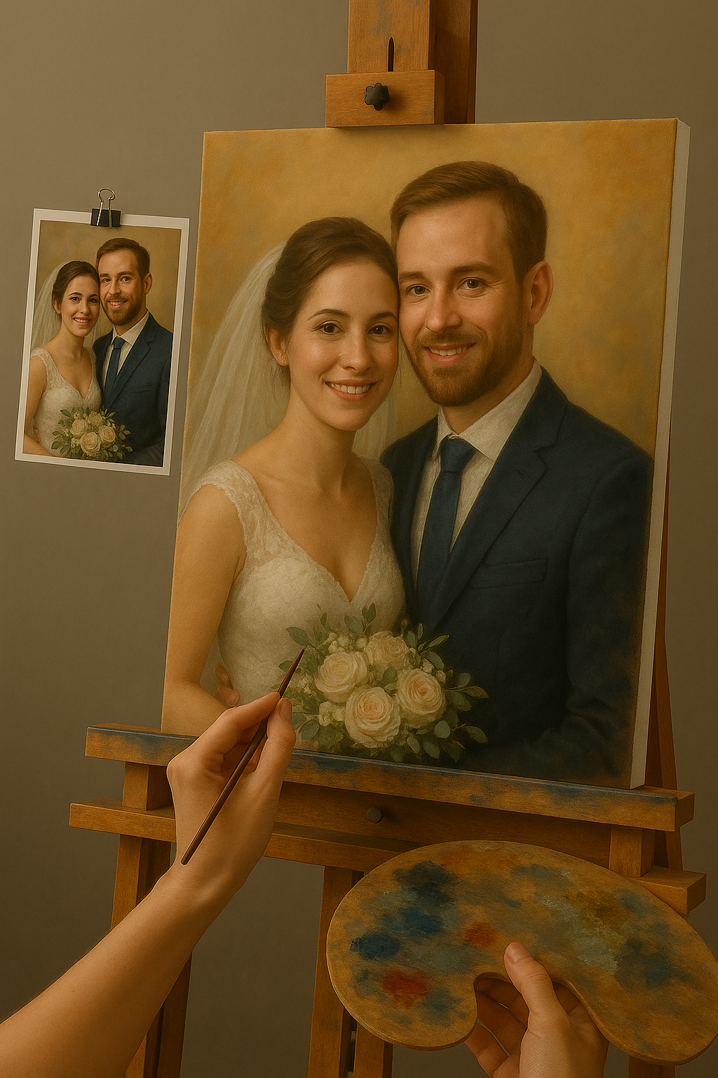 💍 Quadro di Matrimonio Personalizzabile