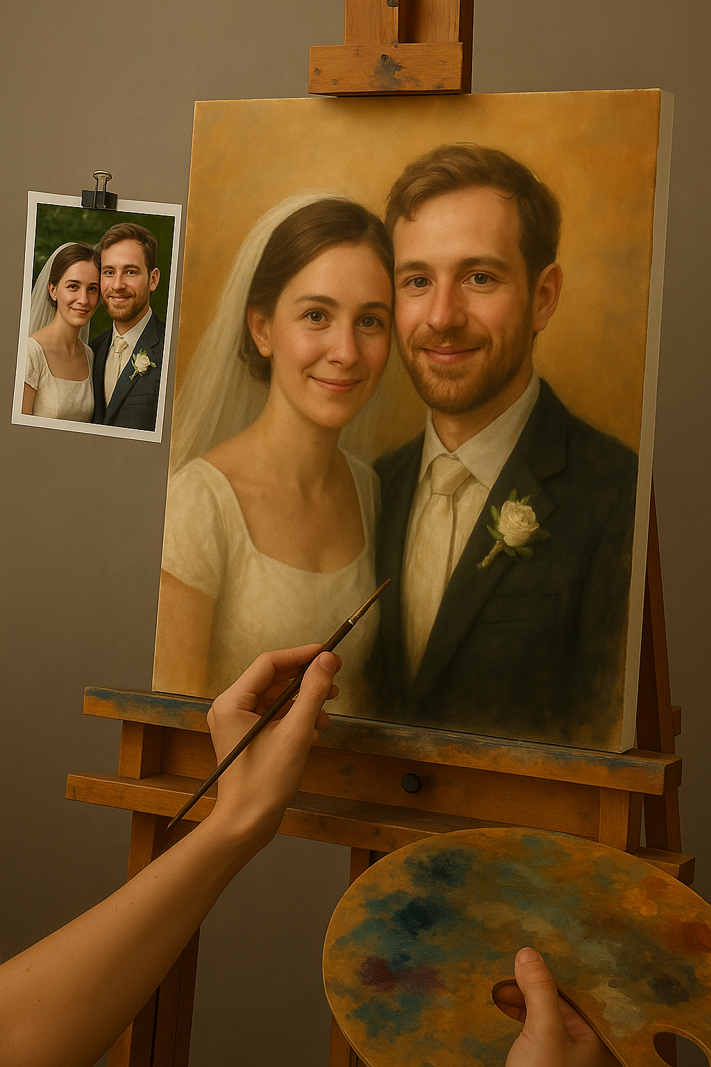 💍 Quadro di Matrimonio Personalizzabile