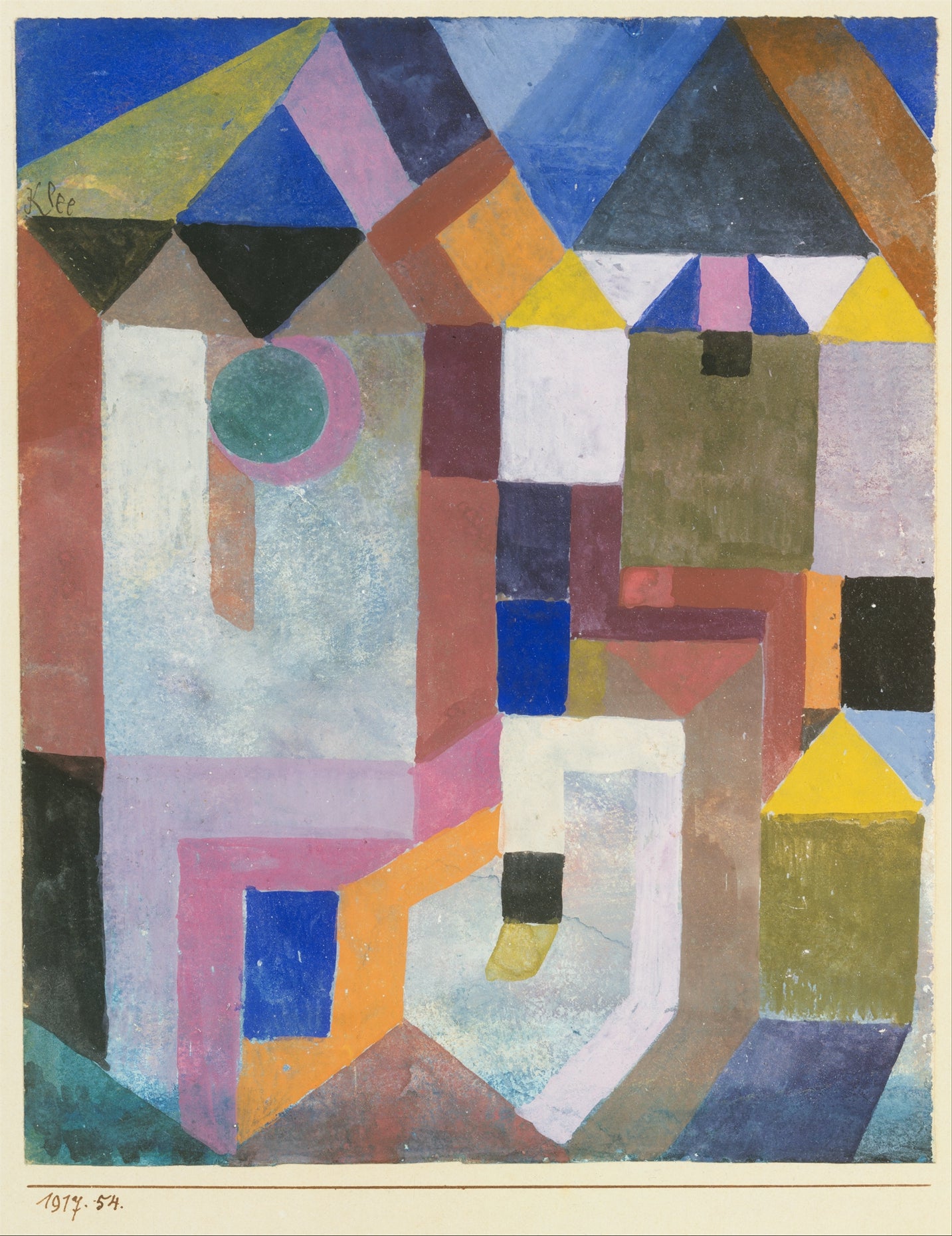 Architettura colorata - Paul Klee