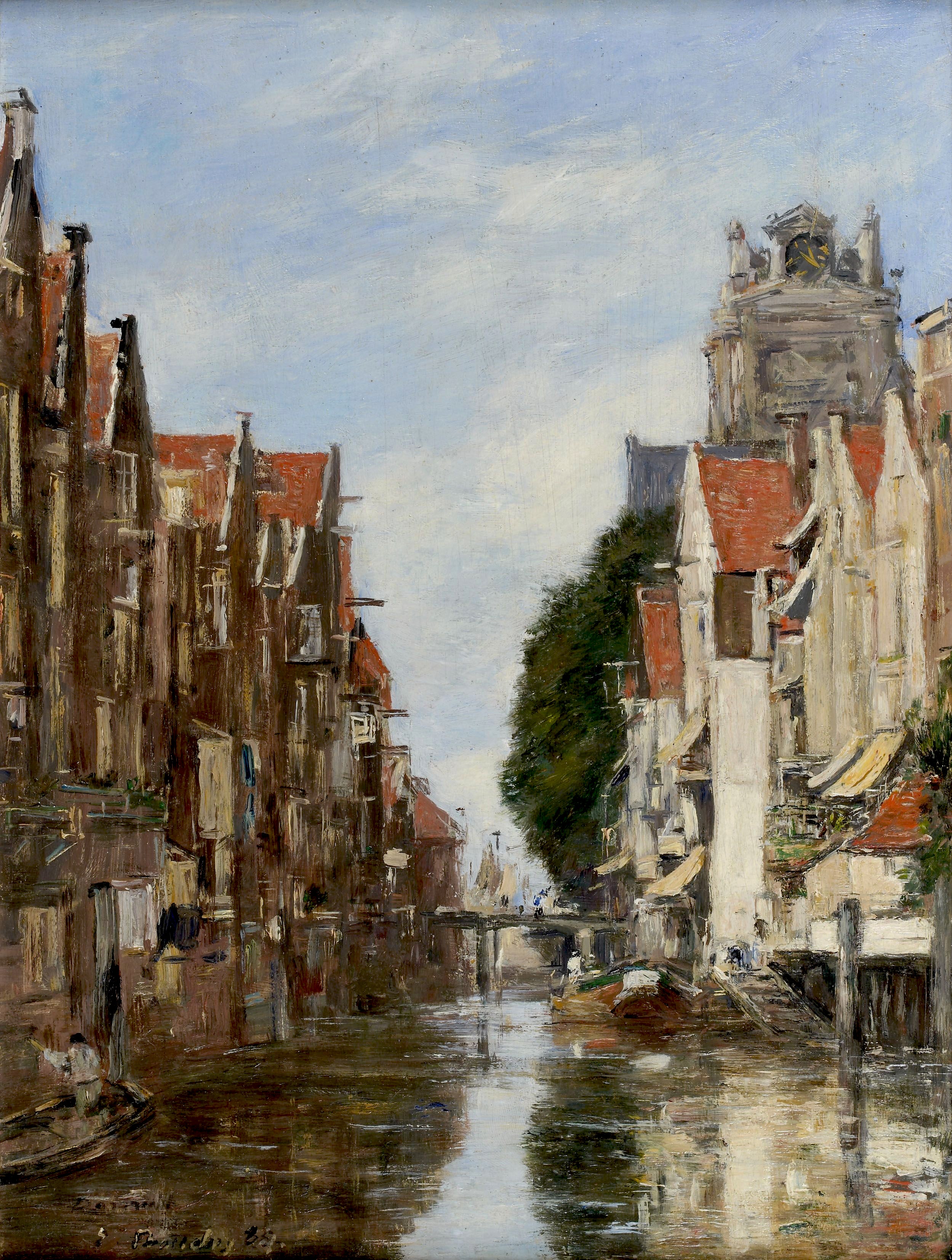 Reproduction du tableau « Q27031739 - Eugène Boudin » par Alpha Reproduction en peinture à l’huile
