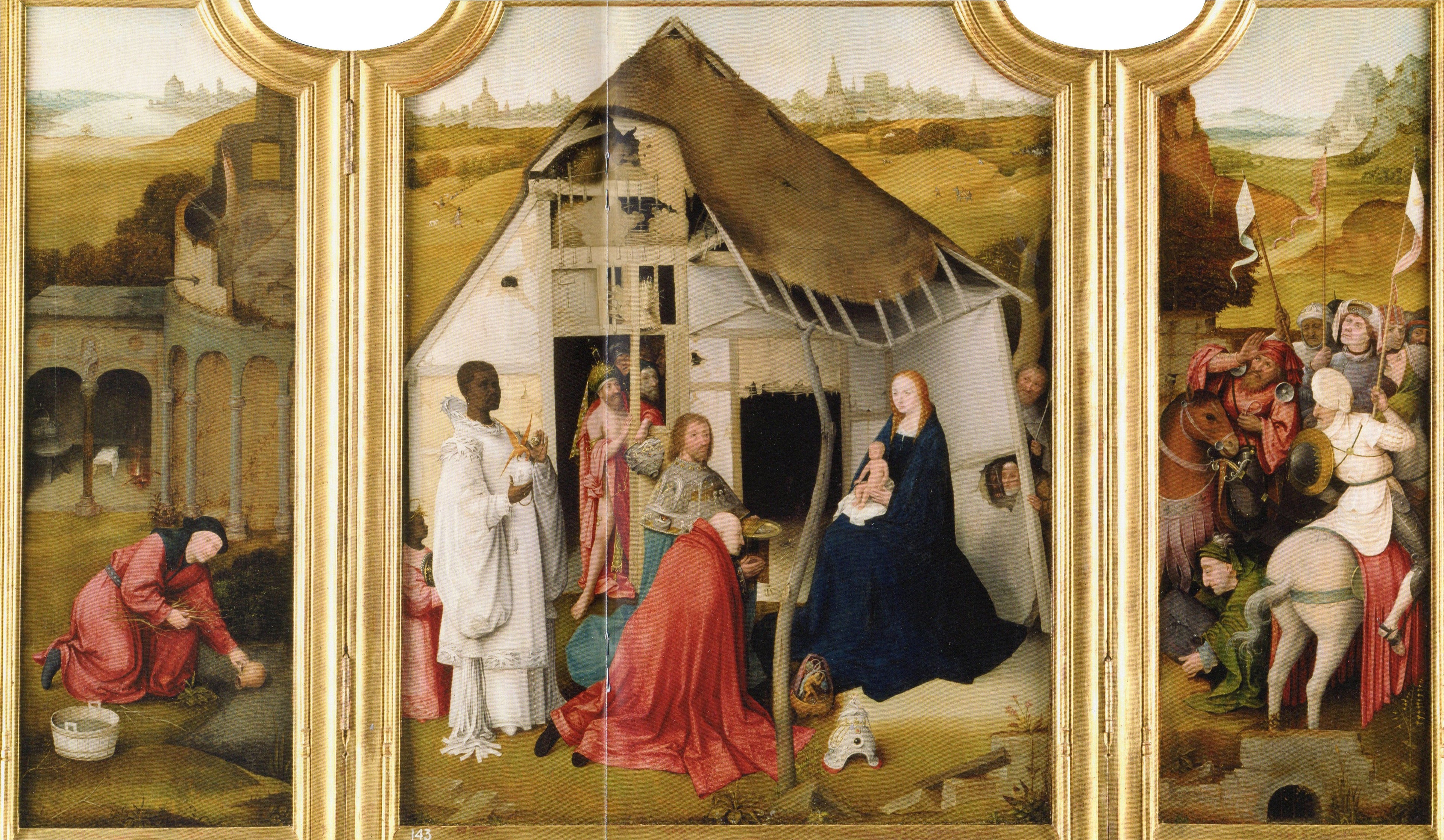 L'Adorazione dei Magi - Hieronymus Bosch