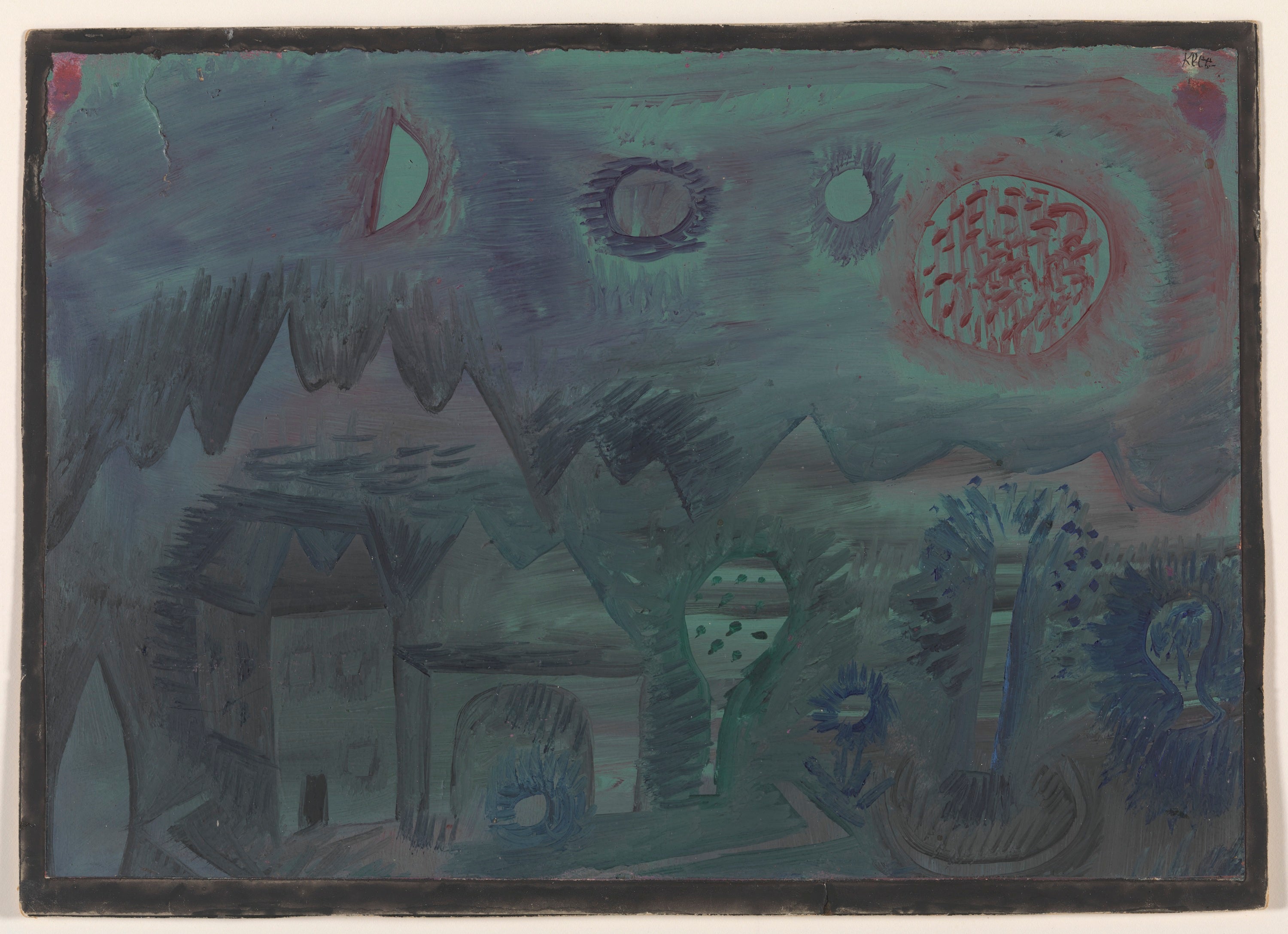 Signes dans le ciel - Paul Klee