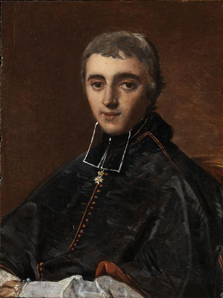 Ritratto dell'abate de Bonald - Jean-Auguste-Dominique Ingres