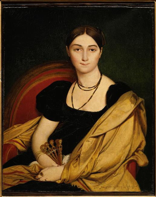Ritratto di Madame Devauçay - Jean-Auguste-Dominique Ingres