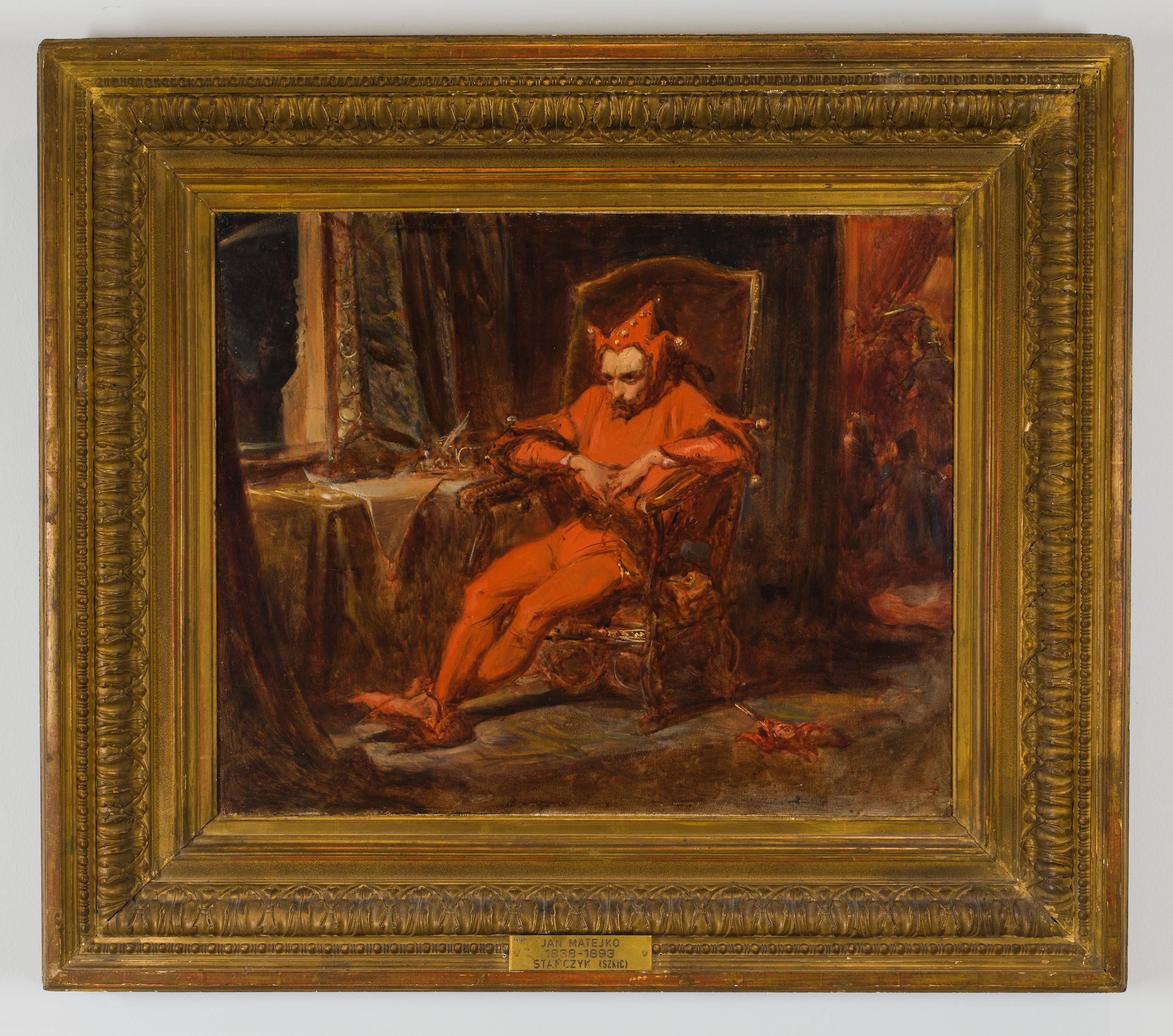 Esquisse pour « Stańczyk » - Jan Matejko