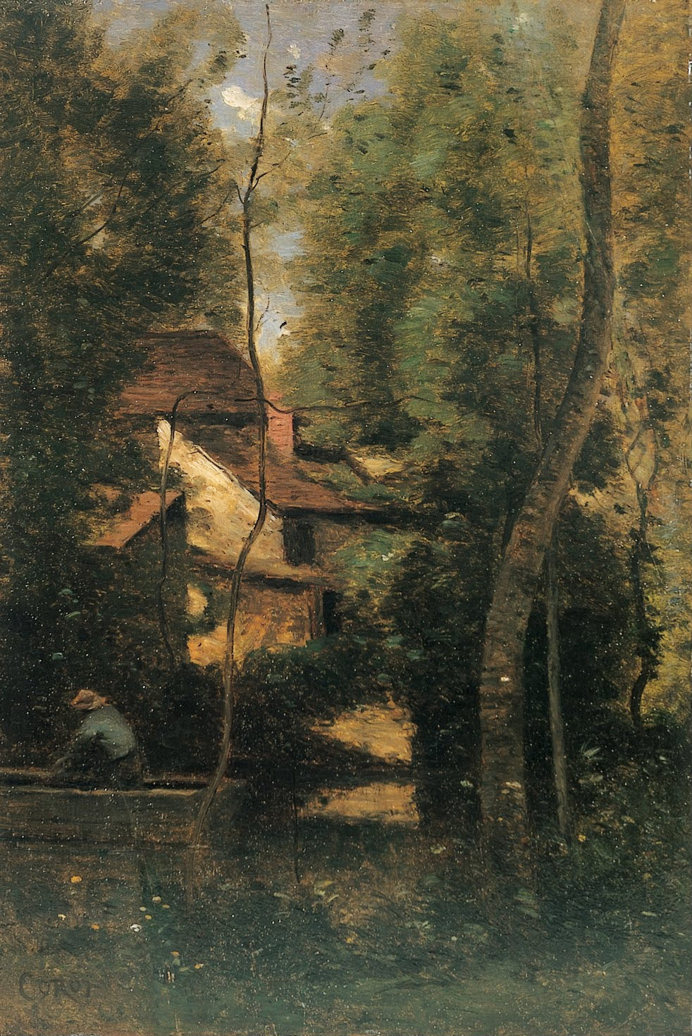 Mothois (Oise) près de Gournay-en-Bray - Jean-Baptiste Camille Corot