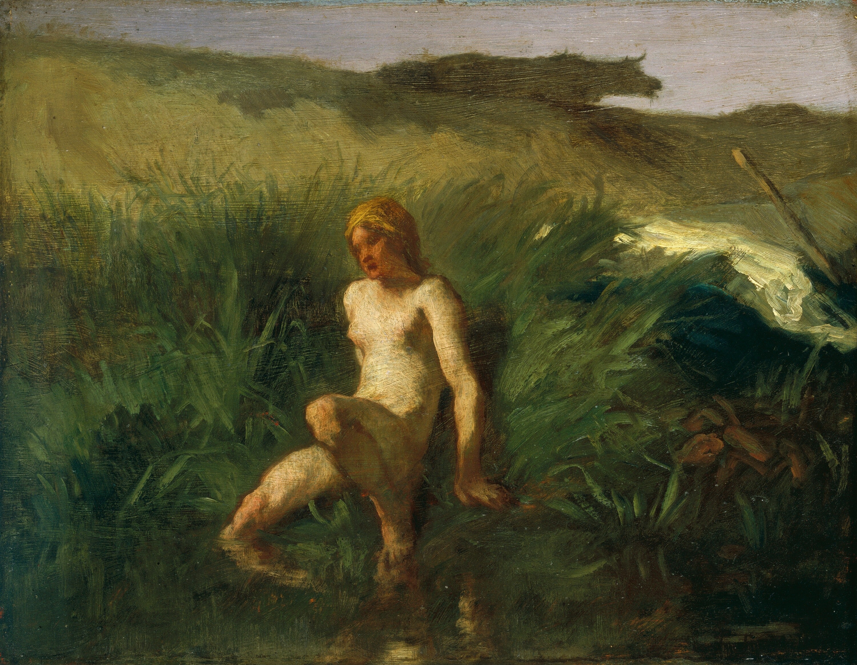 La Baigneuse - Jean-François Millet
