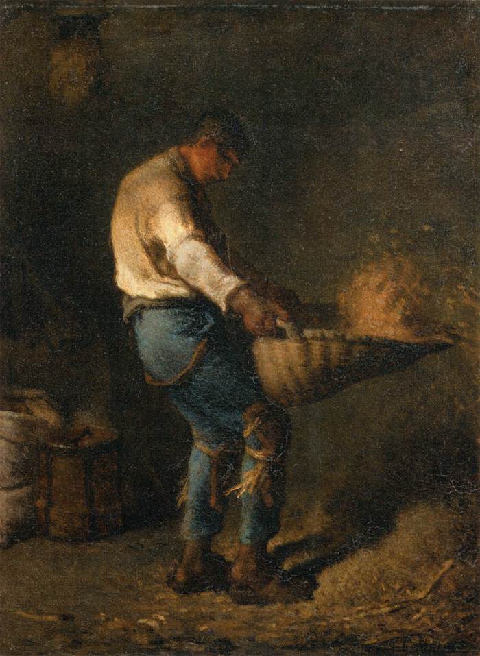 Un vanneur - Jean-François Millet