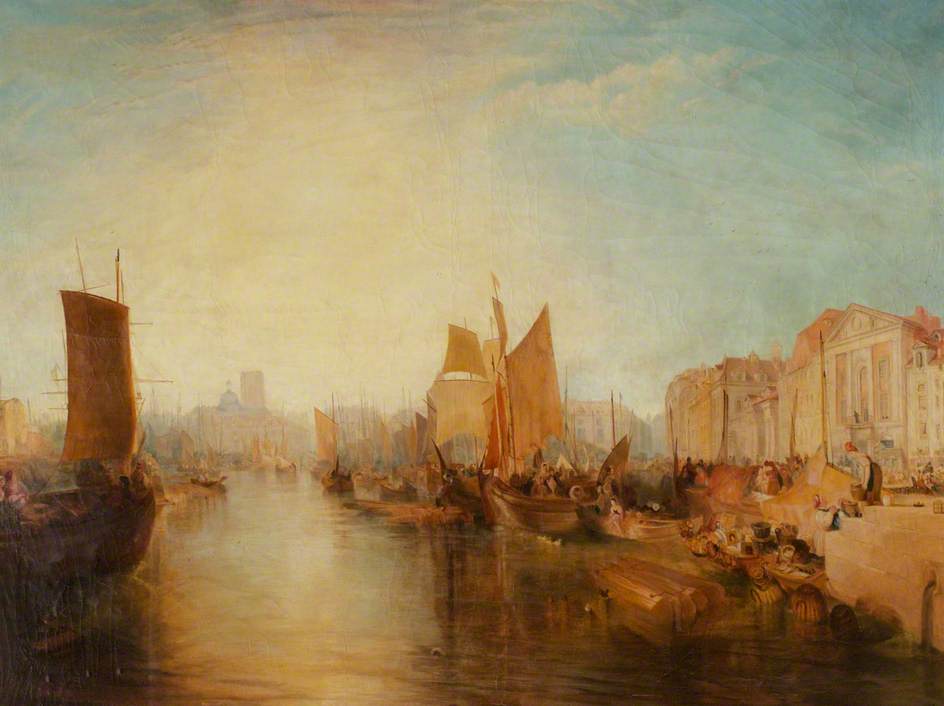 Reproduction du tableau « Seascape - J. M. W. Turner » par Alpha Reproduction en peinture à l’huile