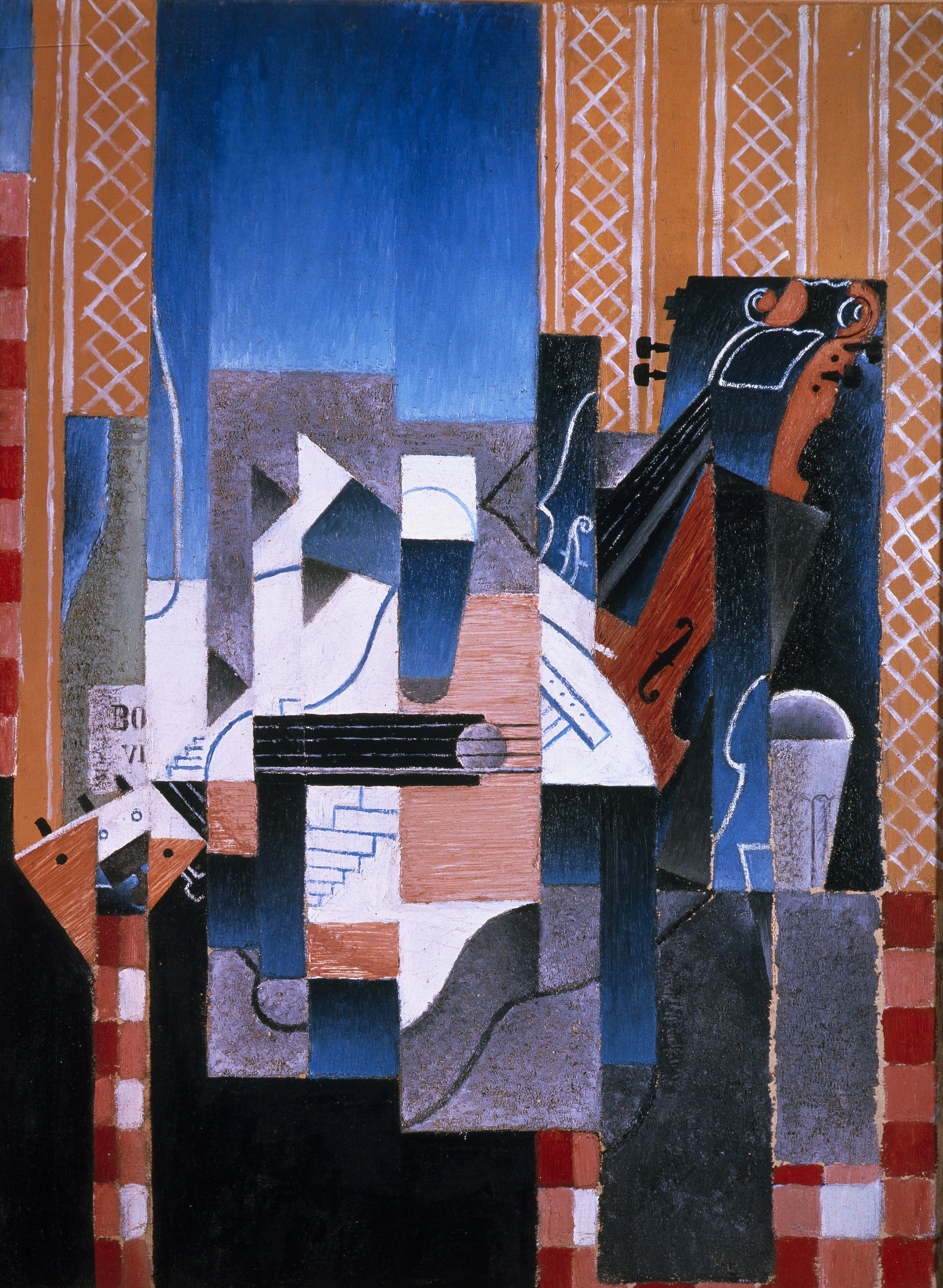 Violon et guitare - Juan Gris