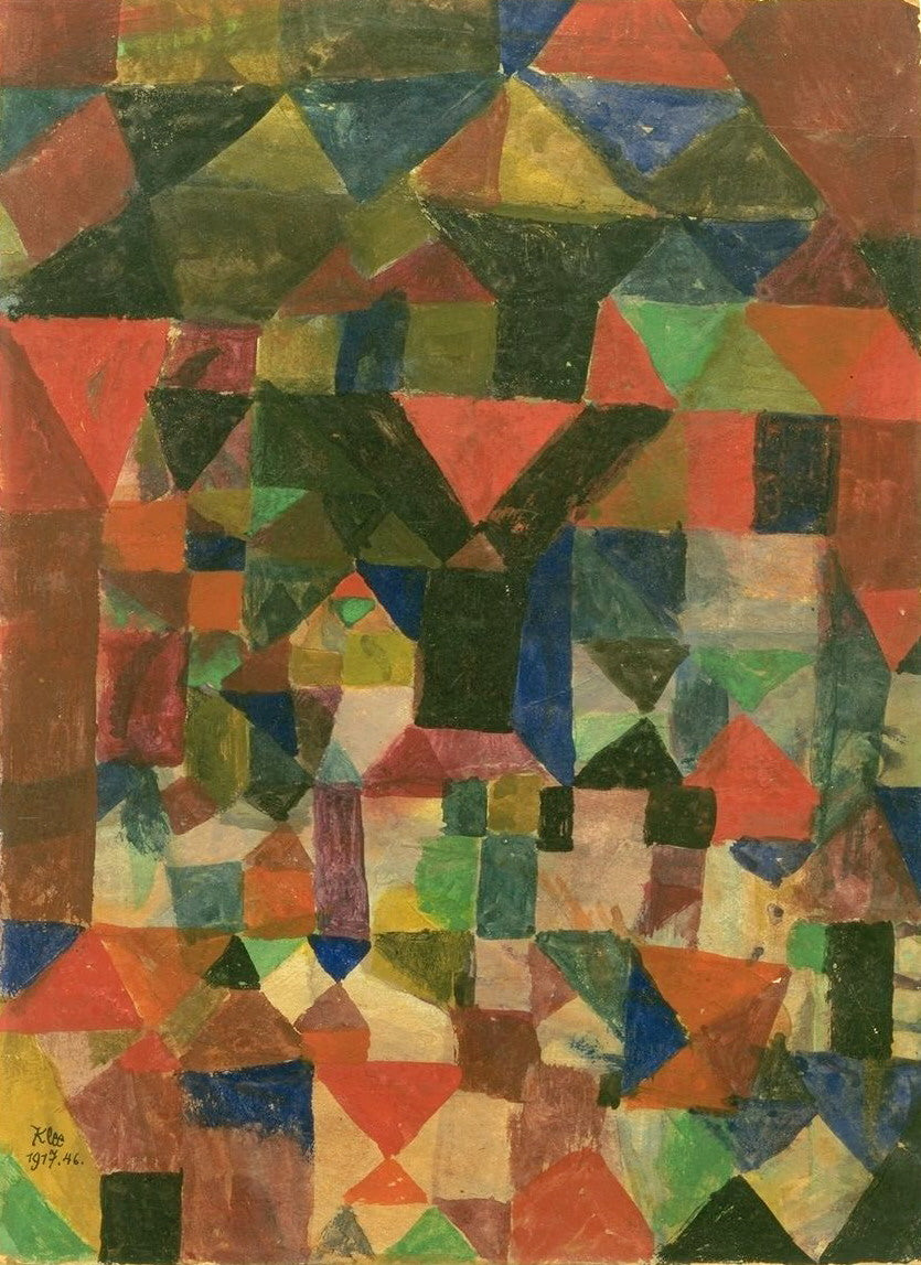 Costruzione di tipo urbano - Paul Klee