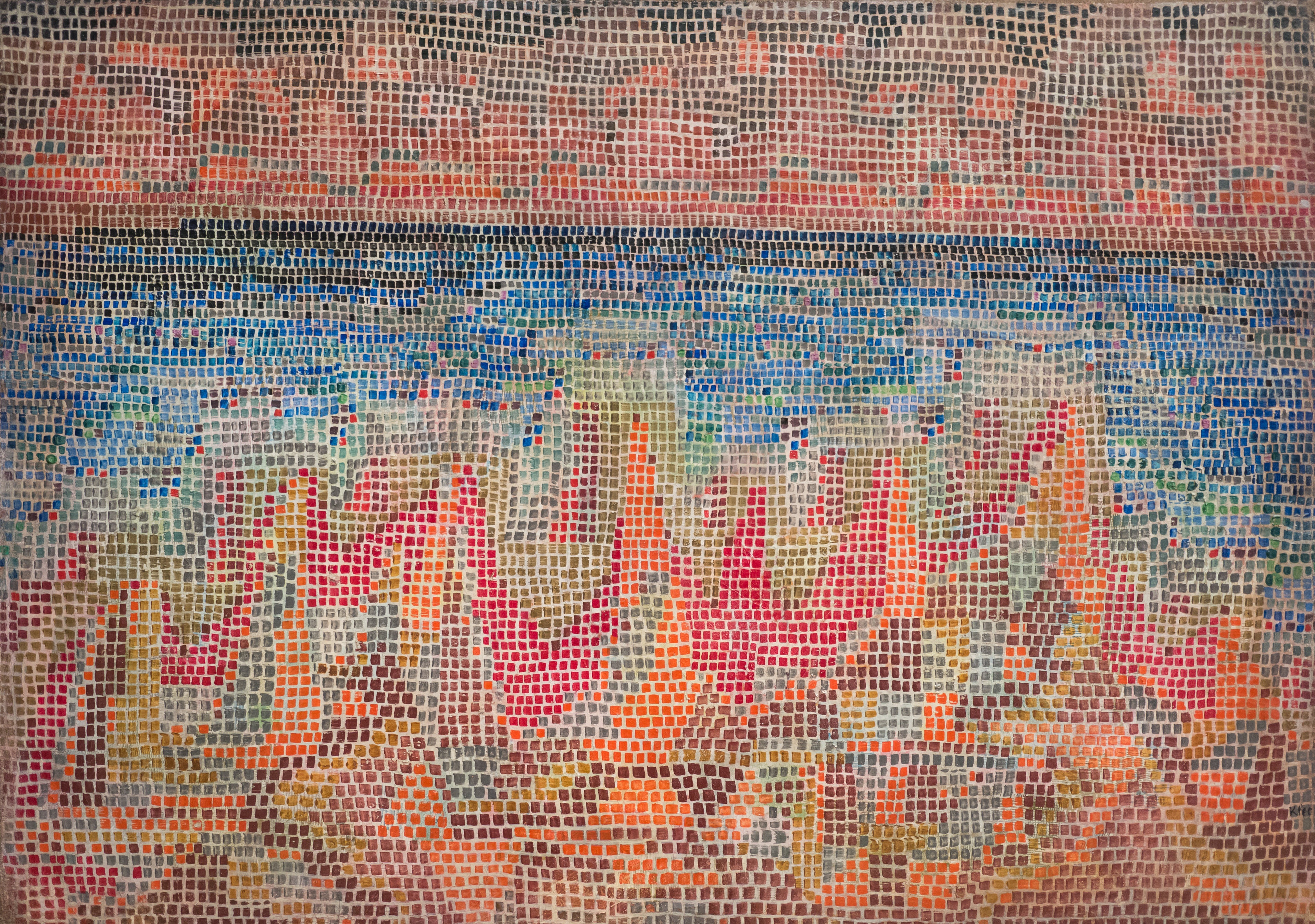 Scogliere al mare - Paul Klee