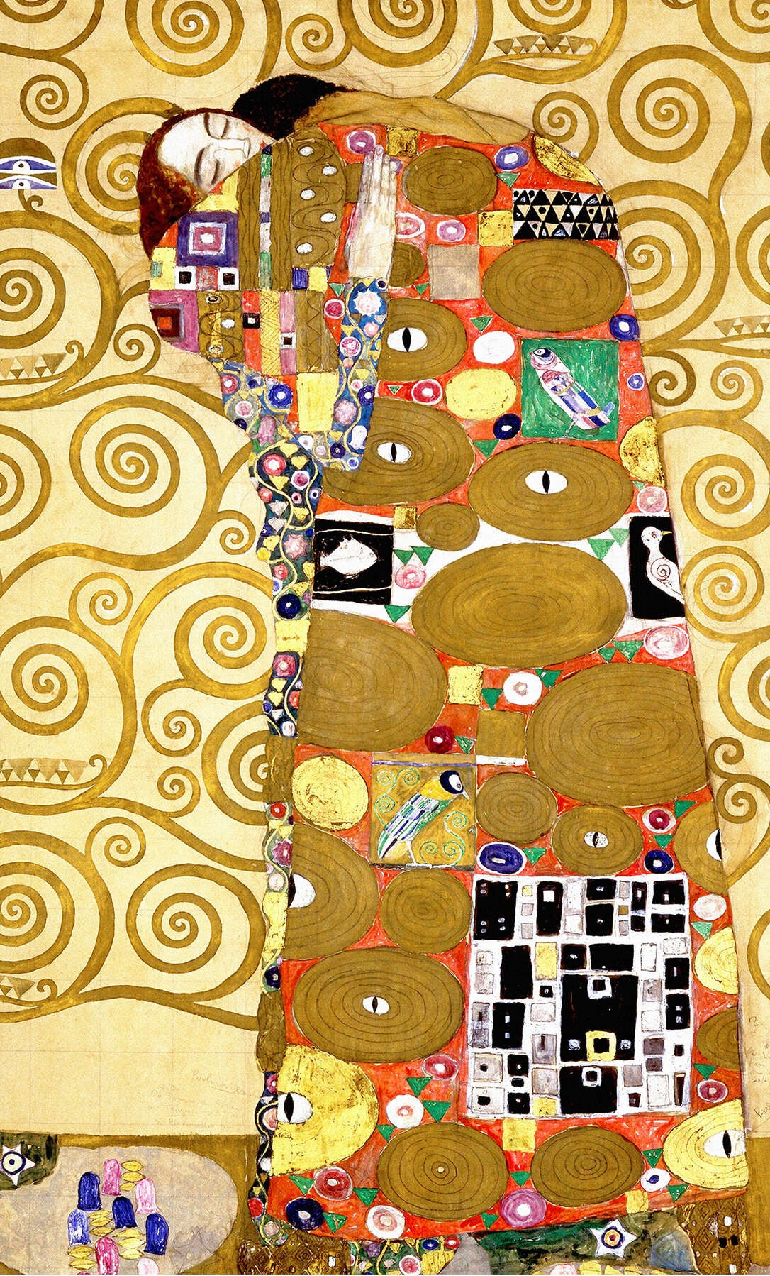 Reproduction du tableau « L'Accomplissement - Gustav Klimt » par Alpha Reproduction en peinture à l’huile