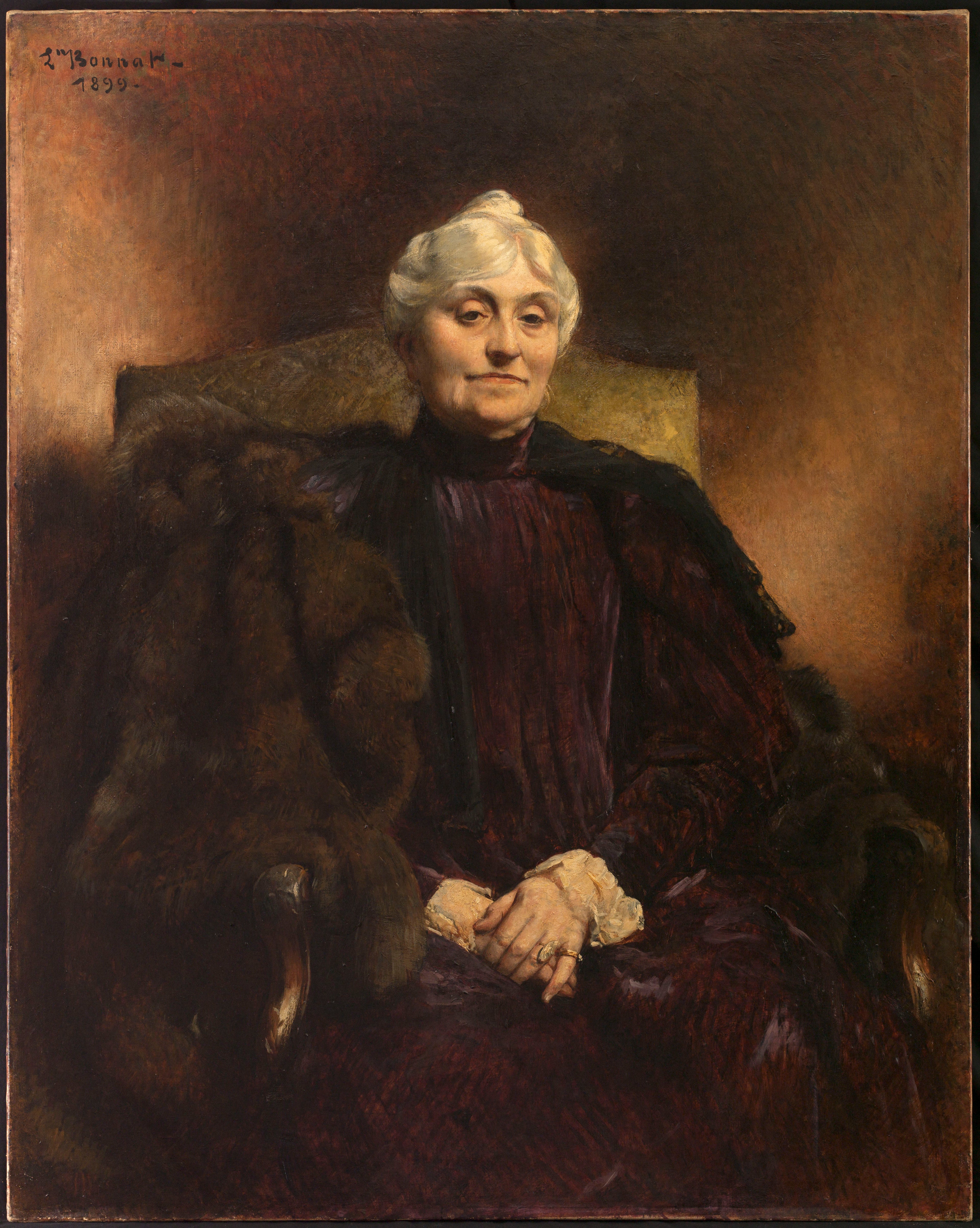 Portrait de Madame Dubernet - Léon Bonnat