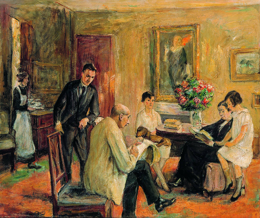 La famiglia Liebermann - Max Liebermann
