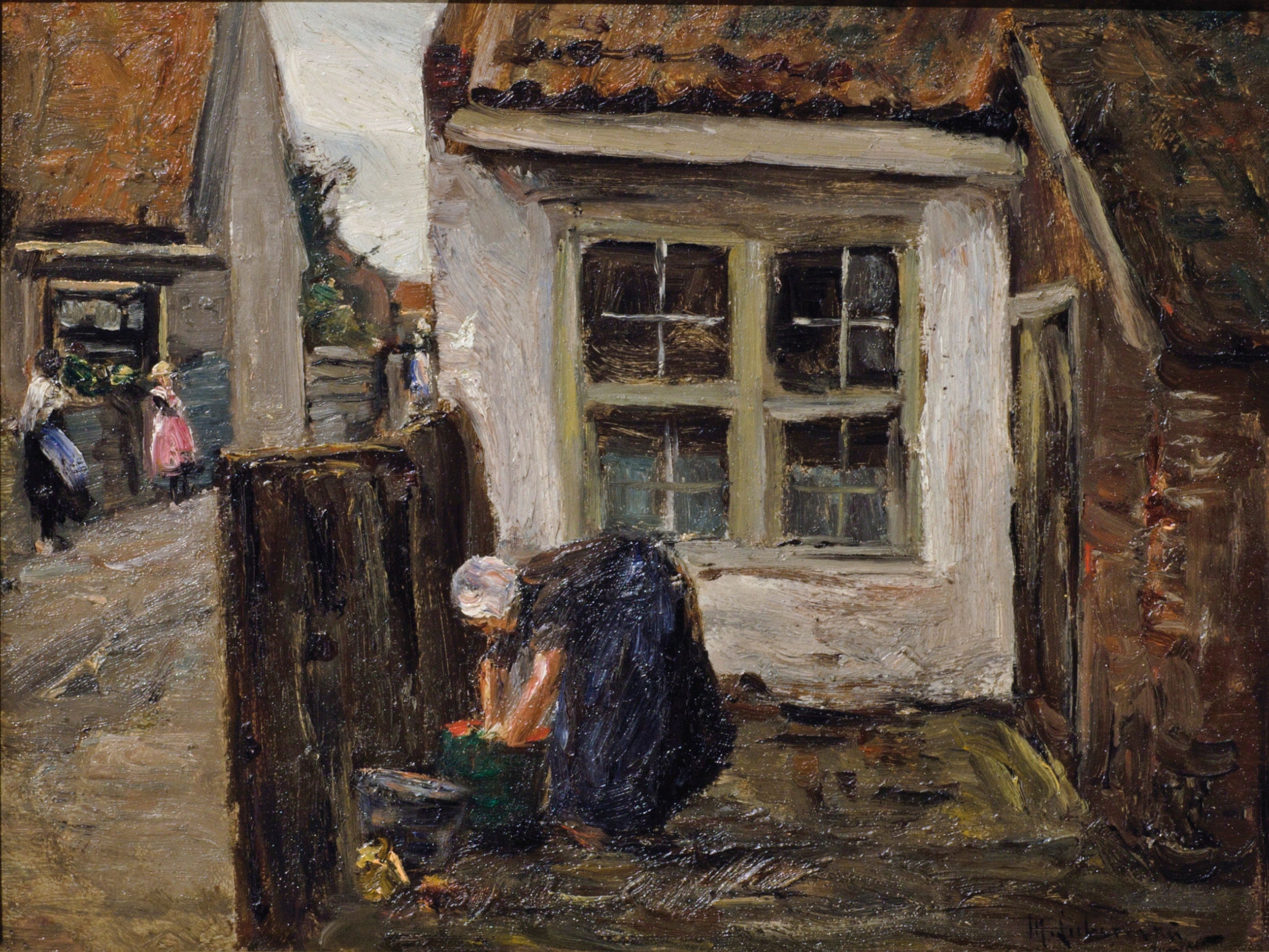 Cortile - Max Liebermann