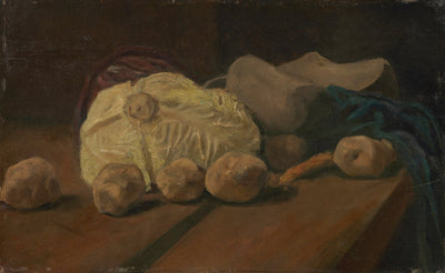 Natura morta con cavolo e zoccoli - Vincent van Gogh