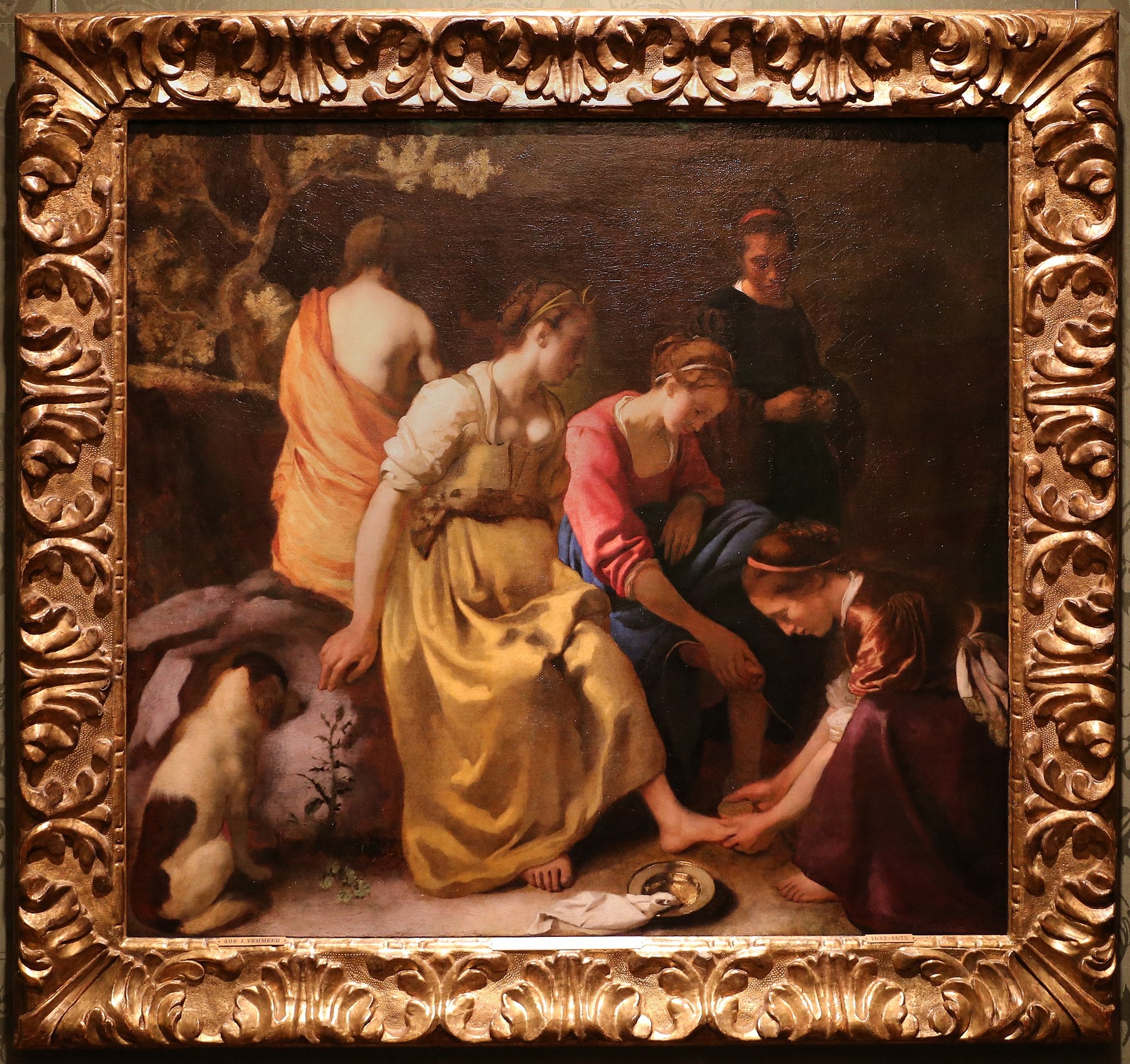 Diana e le sue compagne - Johannes Vermeer