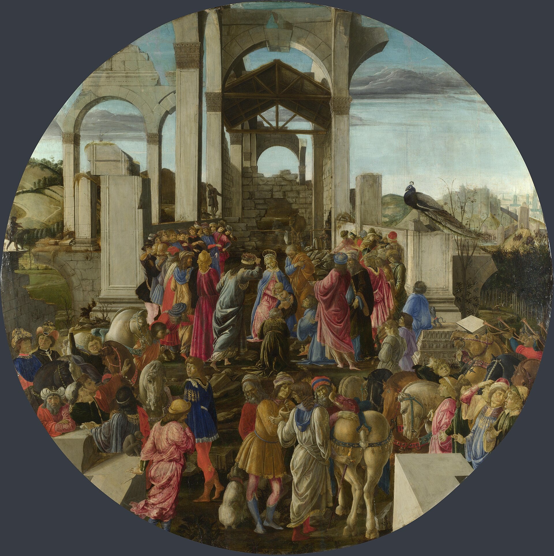 L'Adorazione dei Magi - Sandro Botticelli