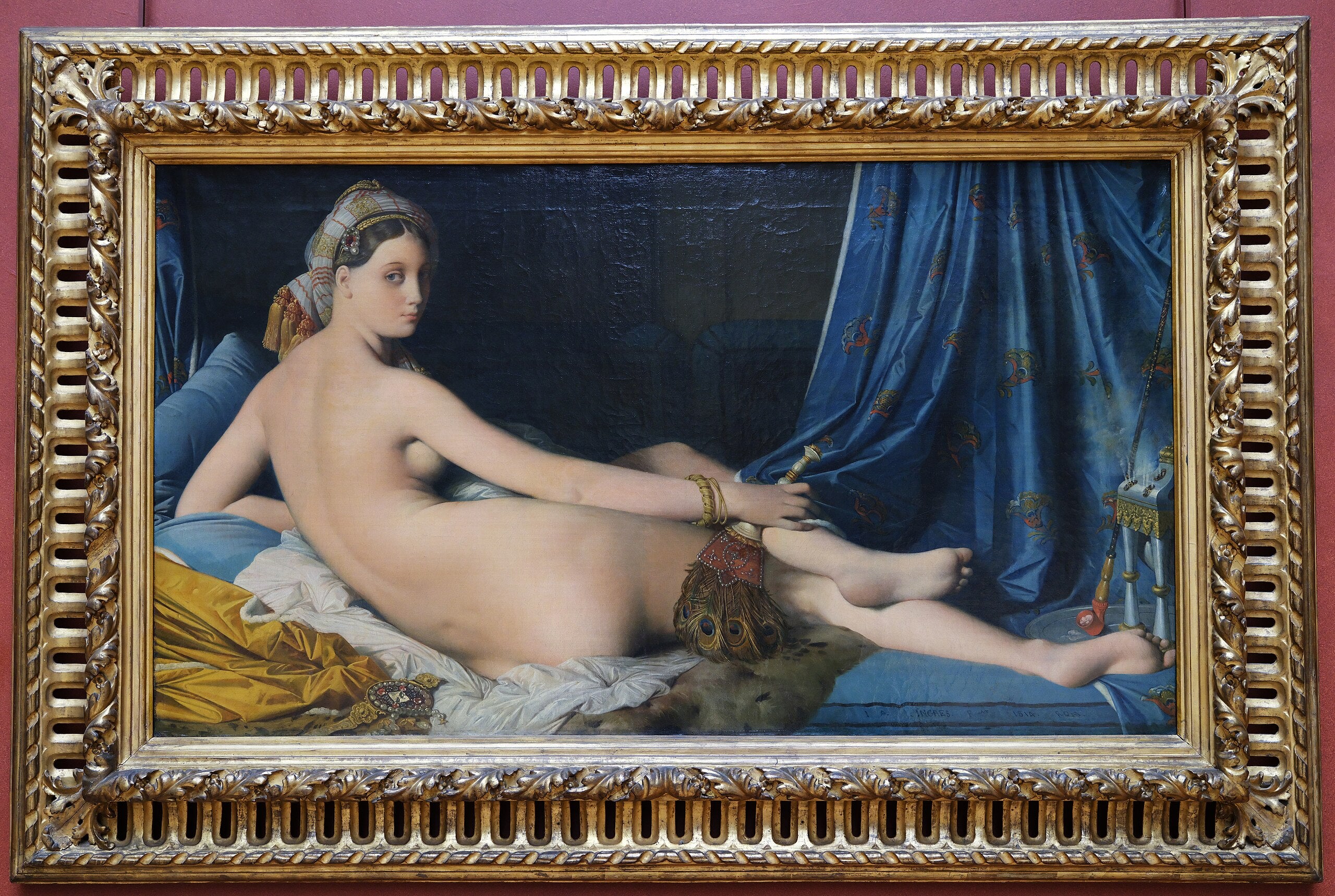 La Grande Odalisca - Jean-Auguste-Dominique Ingres