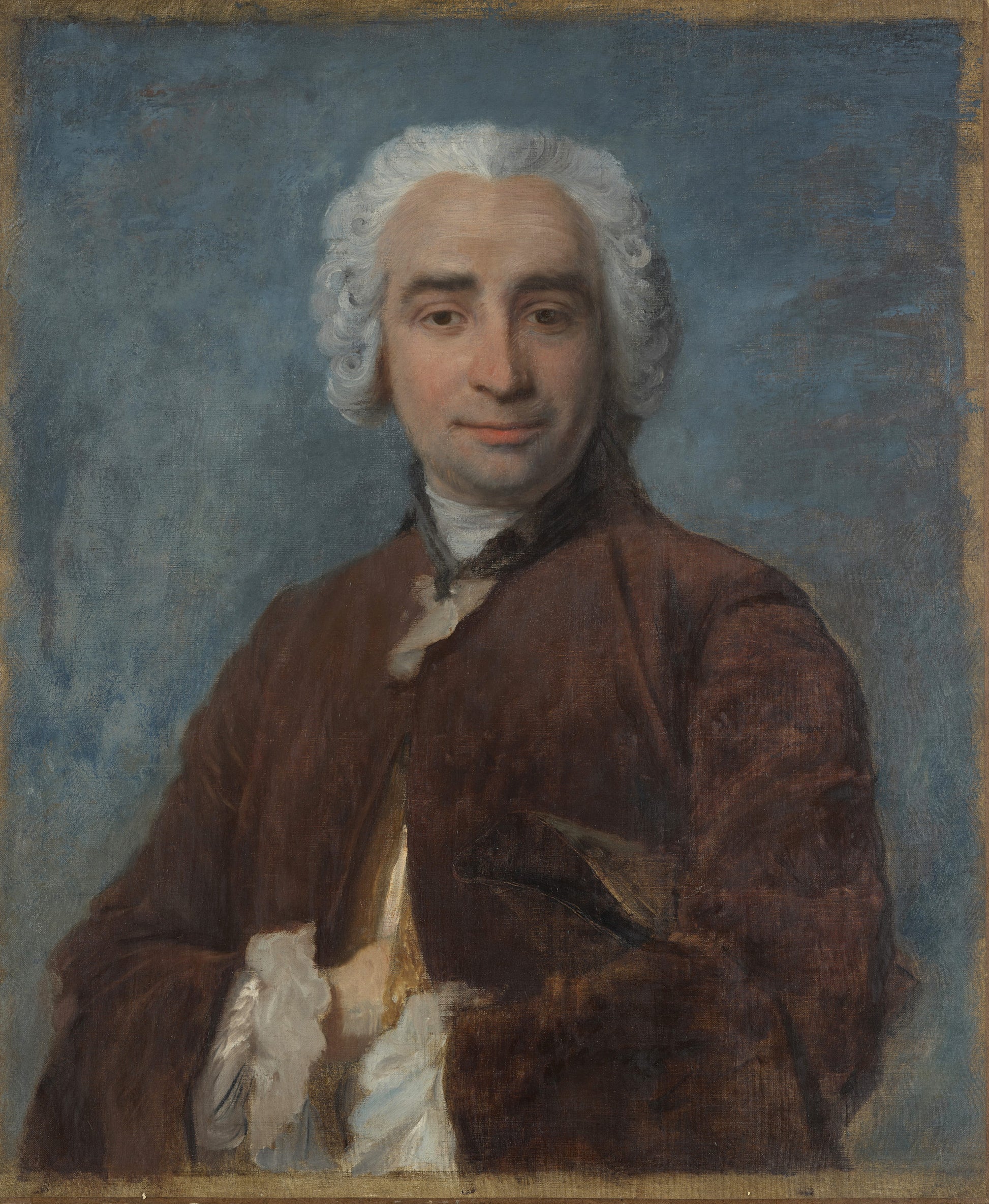 Ritratto di uomo, da Maurice Quentin de La Tour - Edgar Degas