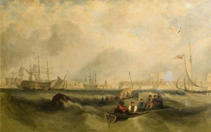 Porto di Portsmouth, Hampshire - J. M. W. Turner