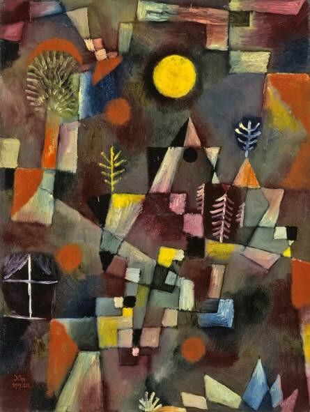 La luna piena - Paul Klee