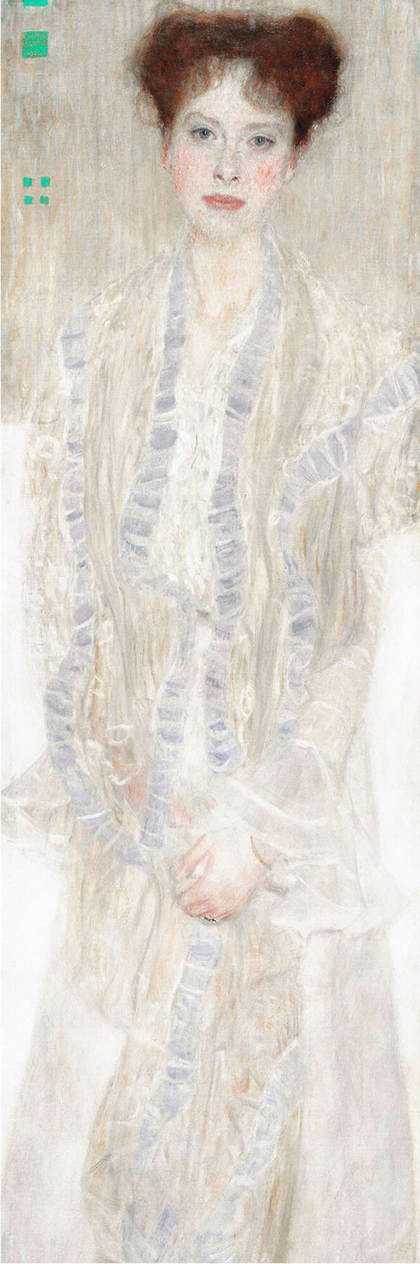 Reproduction du tableau « Portrait de Hélène Klimt - Gustav Klimt » par Alpha Reproduction en peinture à l’huile