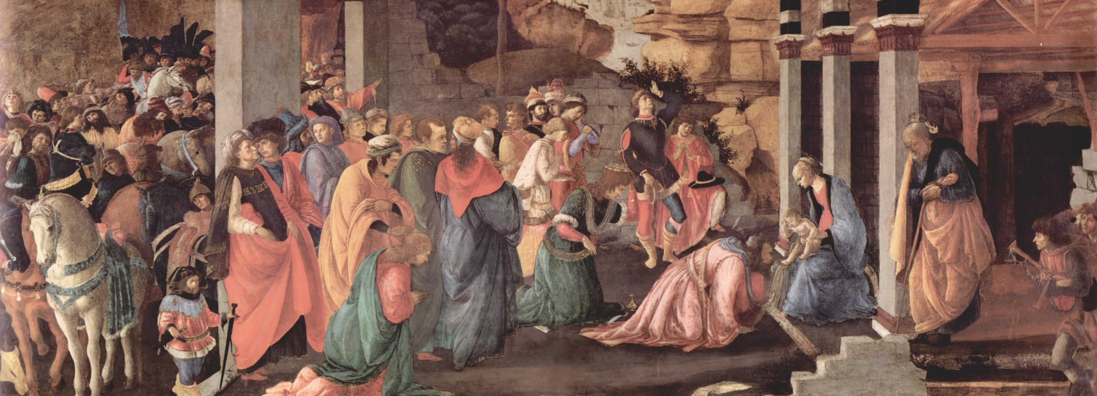 L'Adorazione dei Magi - Sandro Botticelli