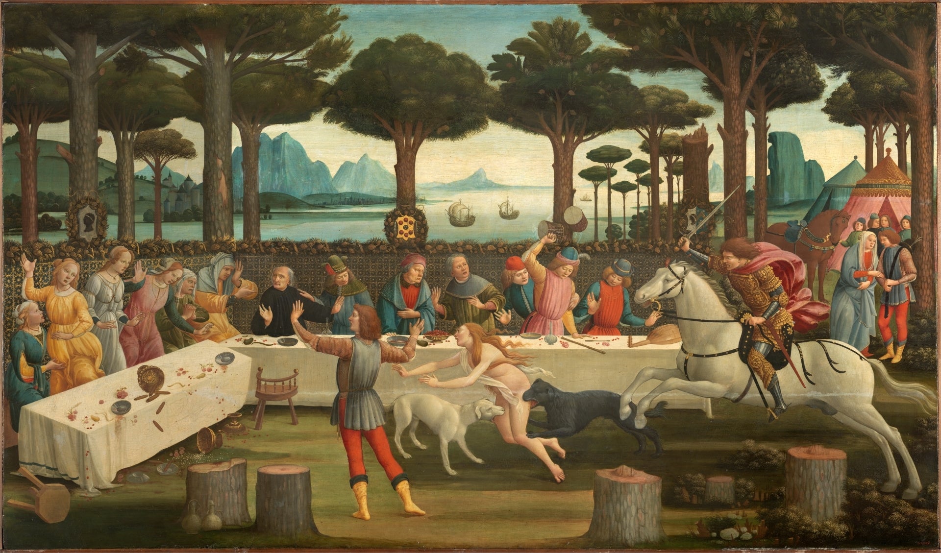 La Storia di Nastagio degli Onesti - Sandro Botticelli