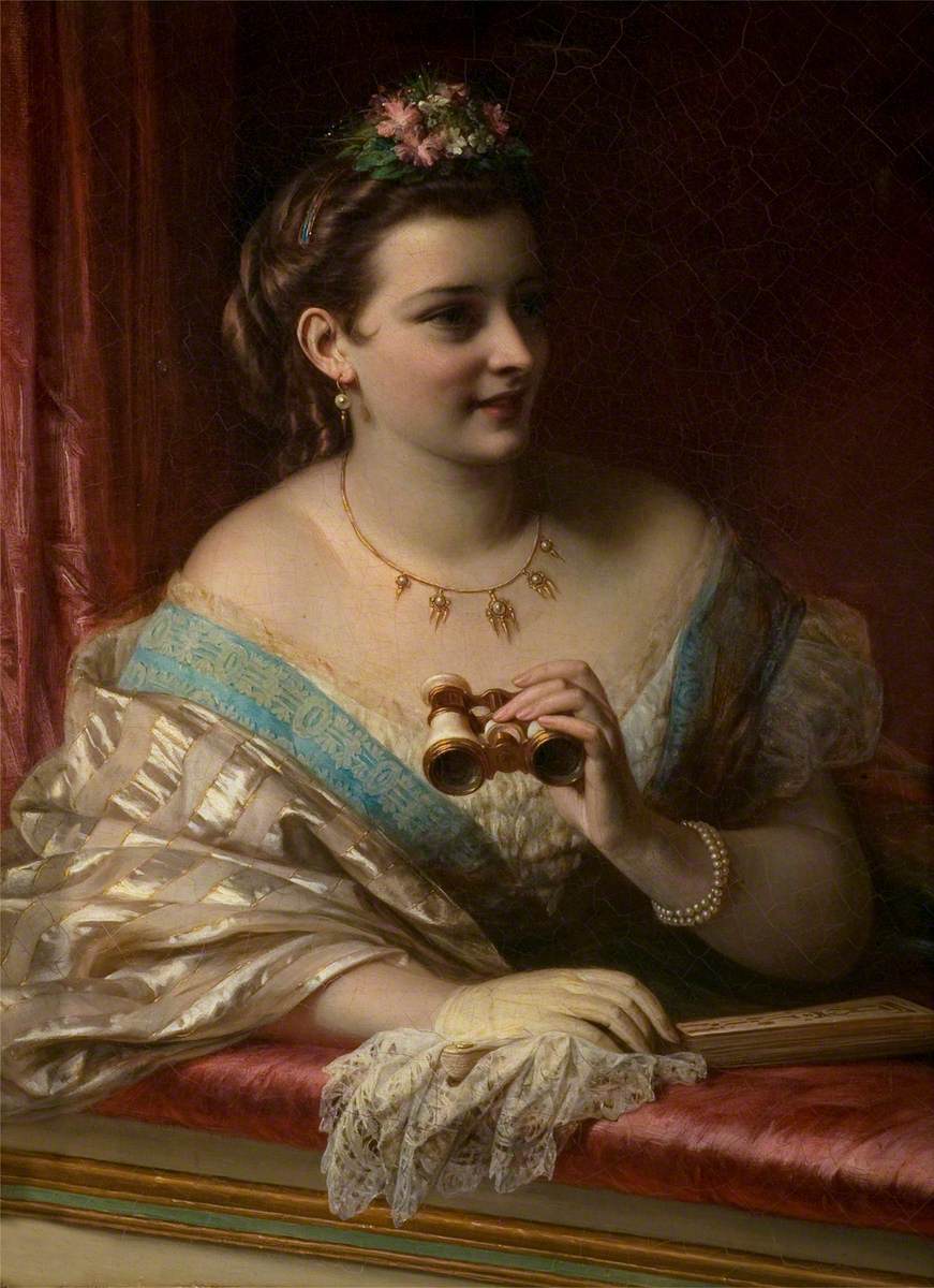 À l'Opéra - Thomas Francis Dicksee