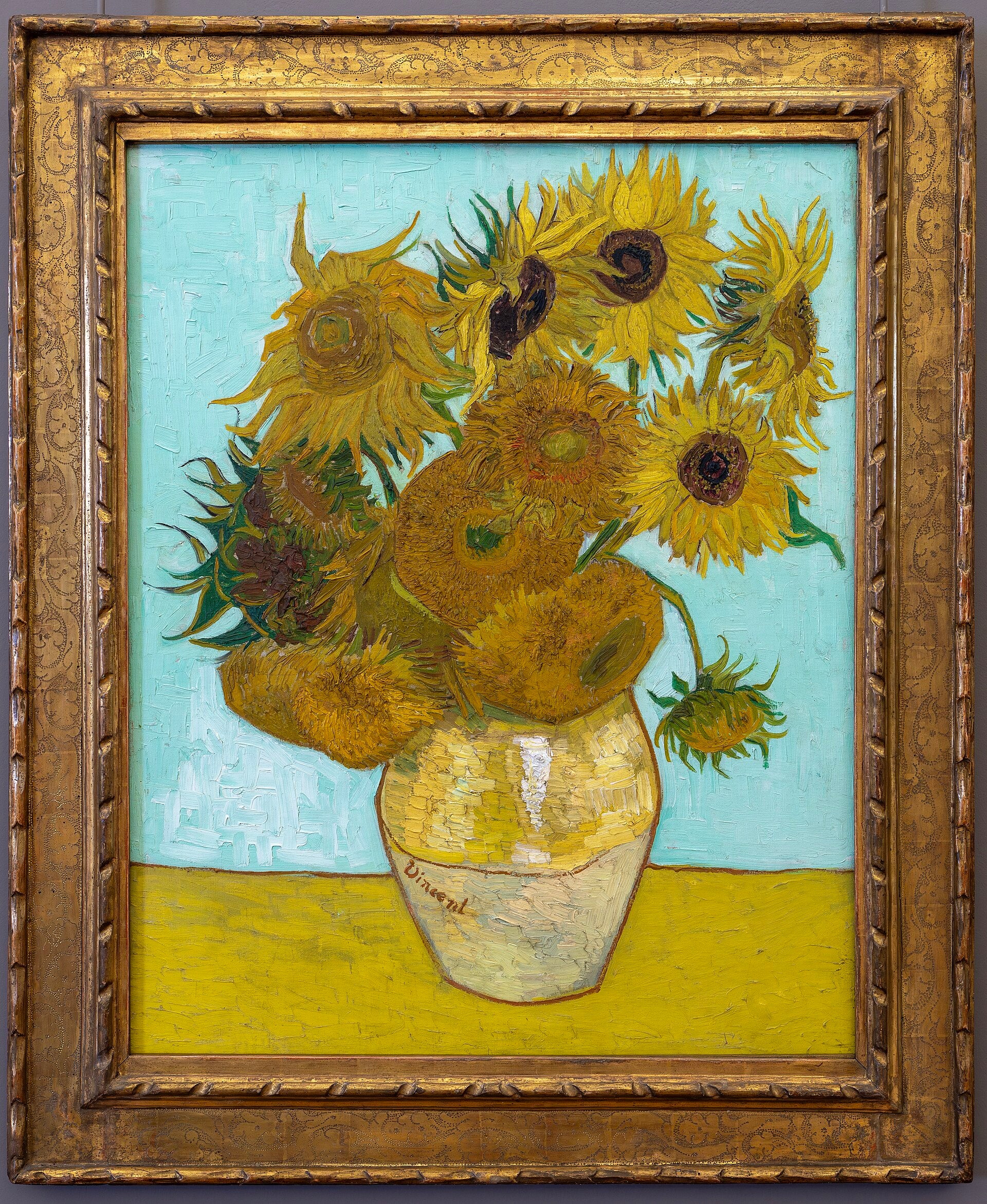 Girasoli (Natura morta: Vaso con dodici girasoli) - Vincent van Gogh