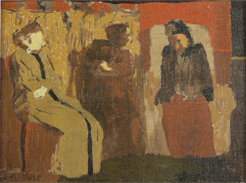 La Visite - Édouard Vuillard
