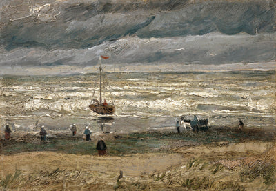 Veduta sul mare a Scheveningen - Vincent van Gogh