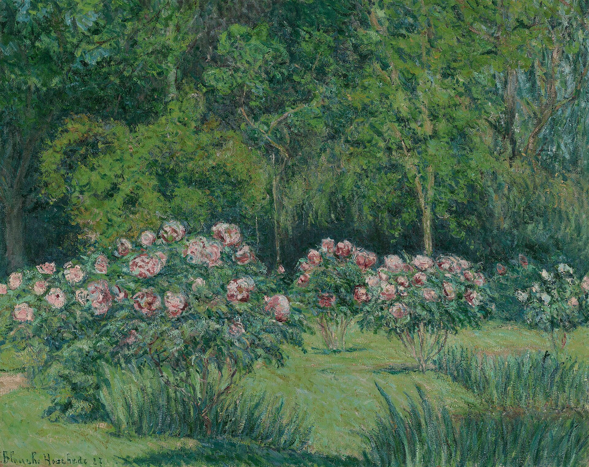Blanche Hoschedé-Monet, Le Jardin à Giverny, 1927