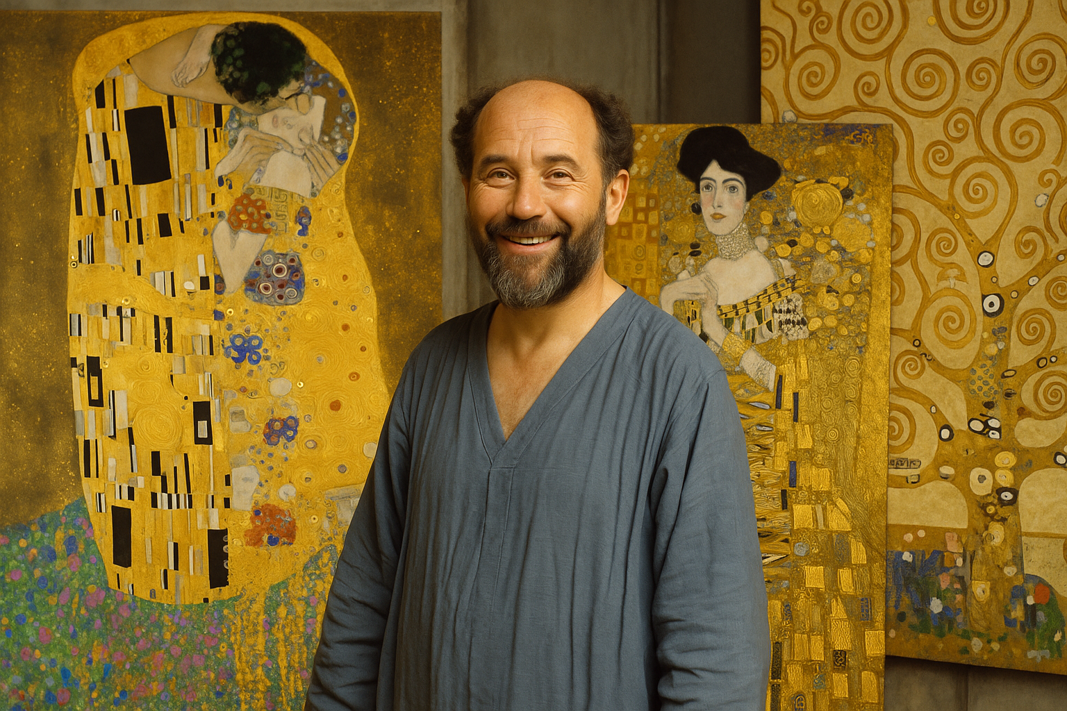 Chi era Gustav Klimt? Immergiti nell'universo dorato del maestro viennese.