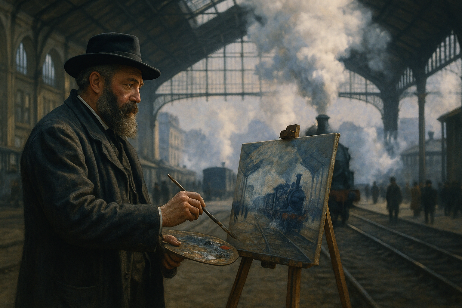 La Stazione di Saint-Lazare: Dove Monet ha Dipinto la Modernità in Fumo