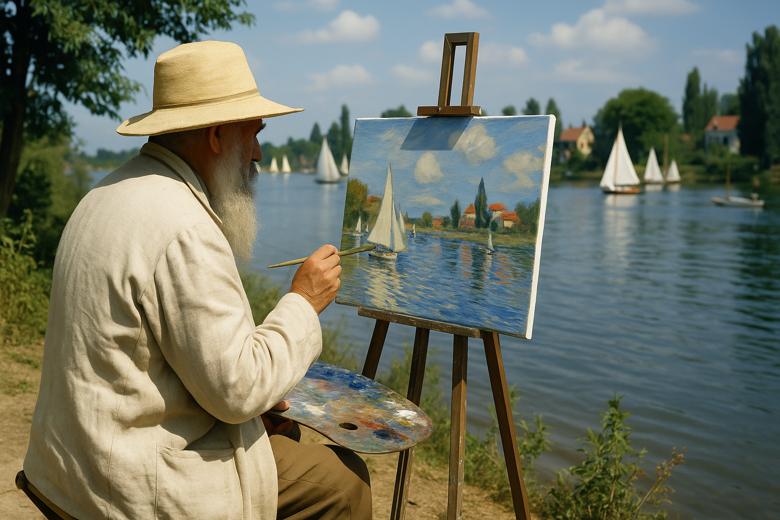 Claude Monet ad Argenteuil: Quando la luce abbraccia la Senna