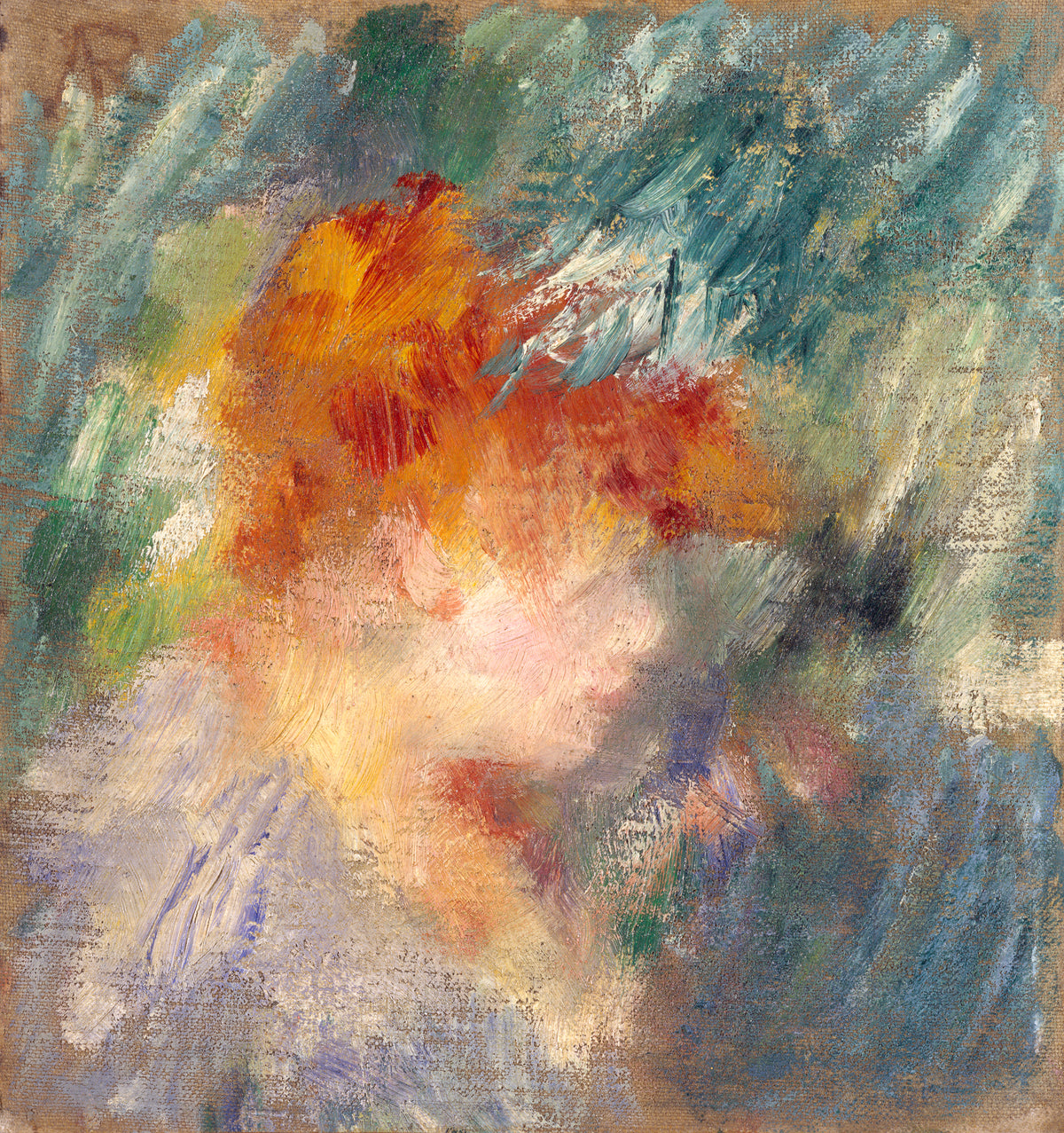 Portrait de l'actrice Jeanne Samary par Pierre-Auguste Renoir en 1877