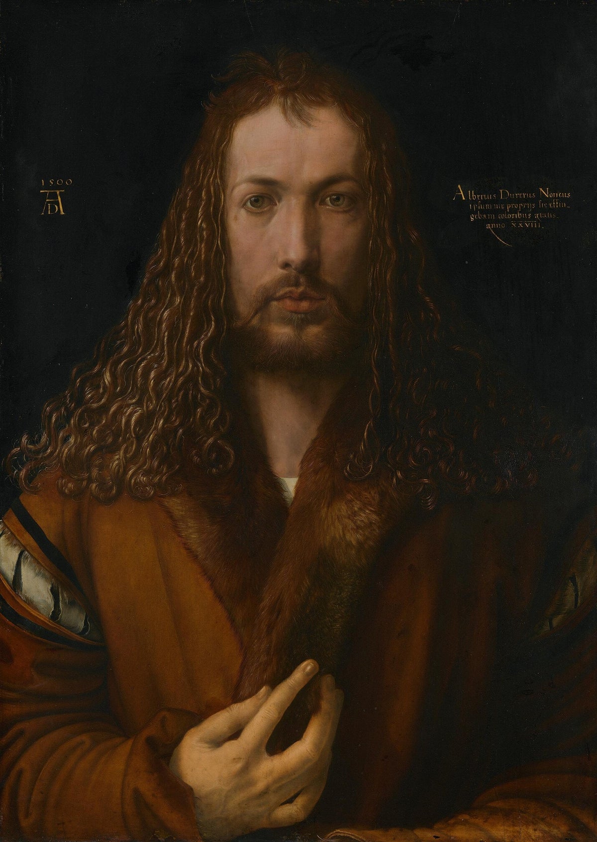 Autoportrait à la fourrure - Albrecht Dürer