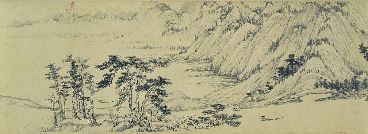 Demeure dans les monts Fuchun, Huang Gongwang