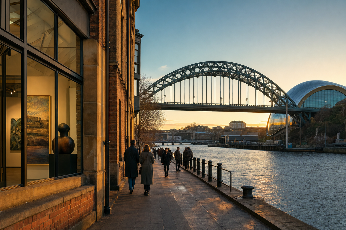 Galeries d’art à Newcastle upon Tyne, Quayside et Tyne Bridge