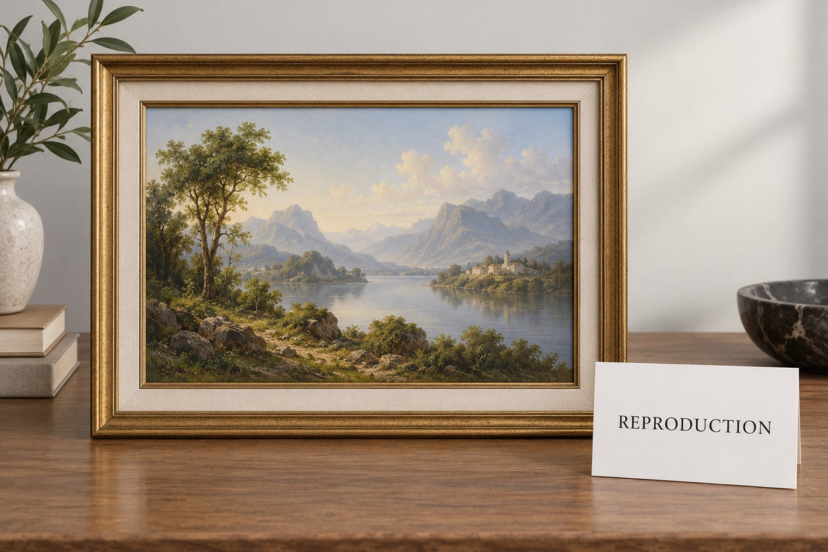 Tableau imaginaire et carton Reproduction à titre illustratif, image IA sans valeur de marquage conforme