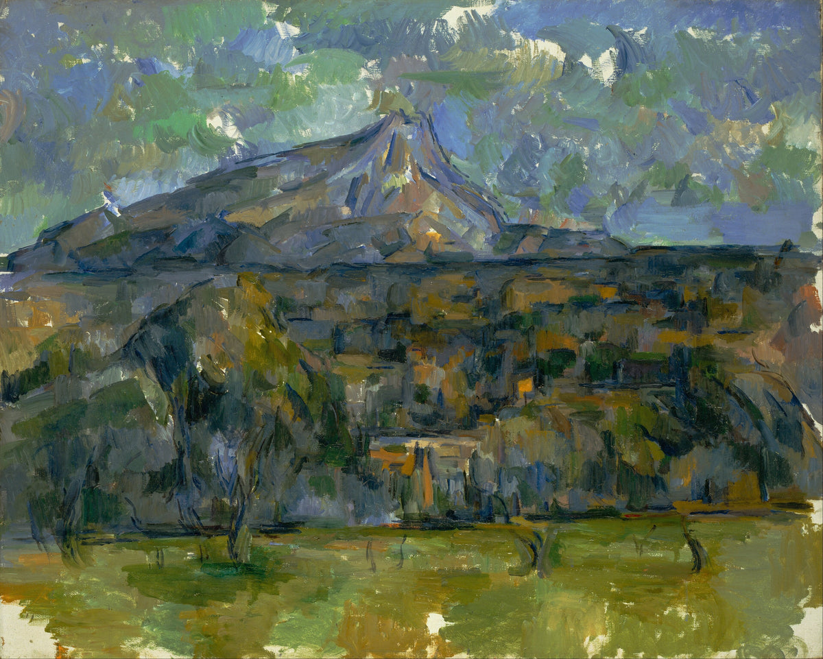 Mont Sainte-Victoire de Paul Cézanne, source majeure pour le cubisme