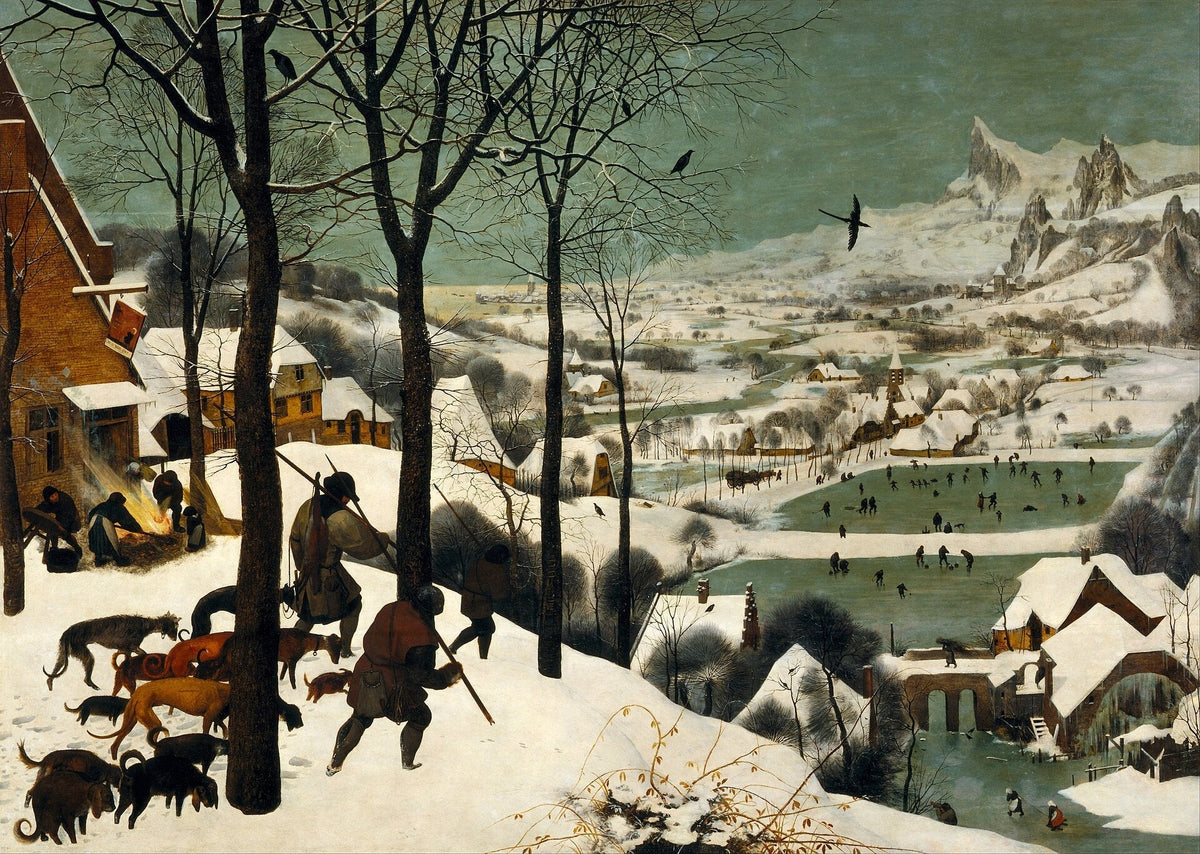 Chasseurs dans la neige, Pieter Bruegel l’Ancien