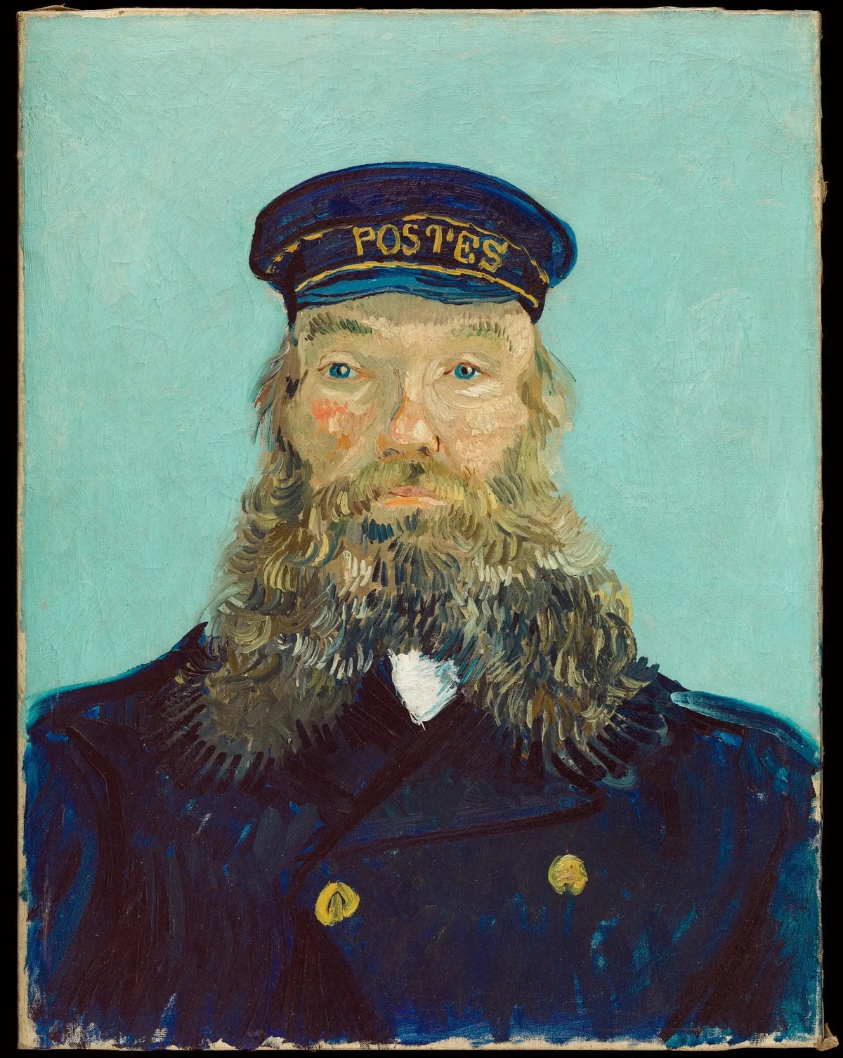Portrait du postier Joseph Roulin par Vincent van Gogh