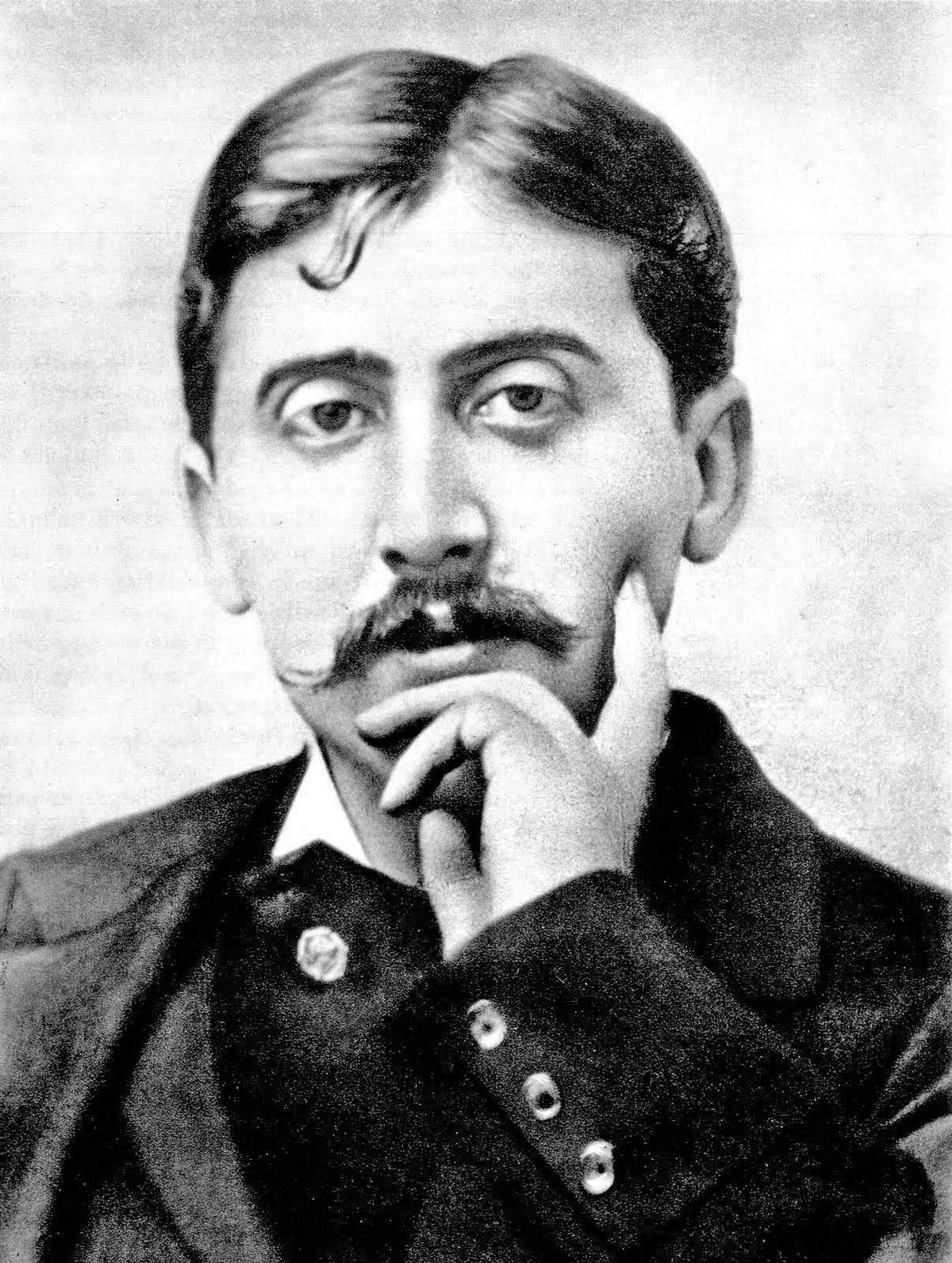 Marcel Proust vers 1895, auteur de la mort de Bergotte devant Vue de Delft