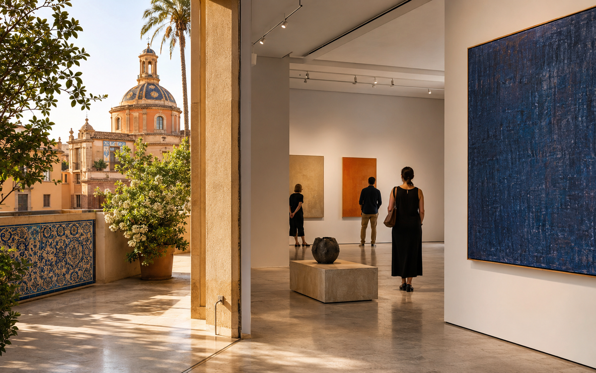 Galerie d’art contemporaine à Valence en Espagne